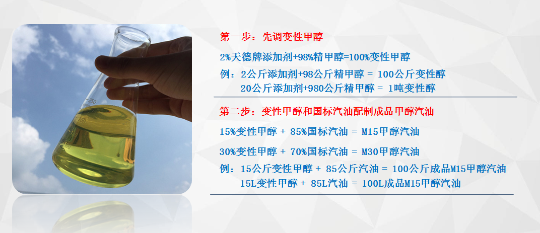 甲醇汽油調(diào)配注意事項(xiàng)